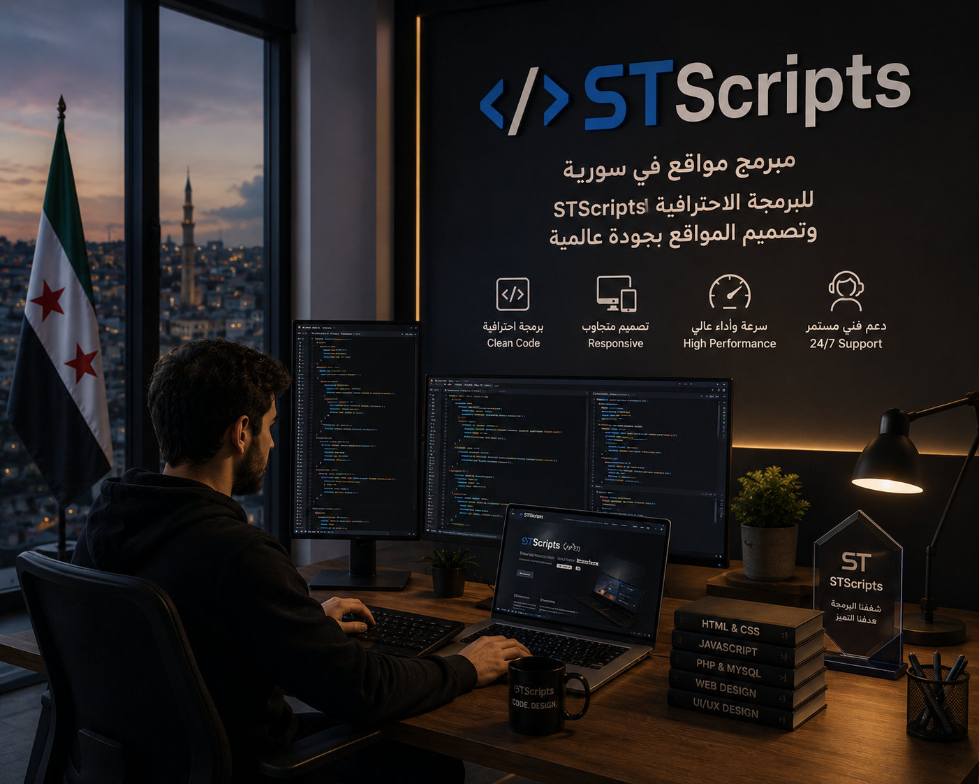 Syrian Web Design Company – Stscripts, the Premier Digital Partner for Syrian Businesses